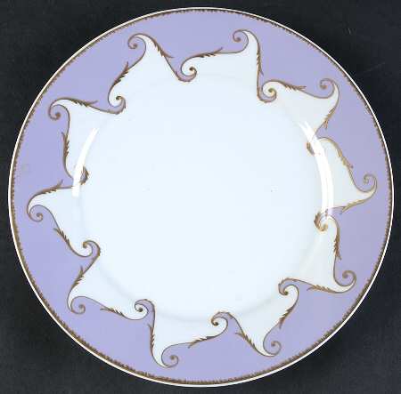 Follement (Gold Trim) Salad Plate