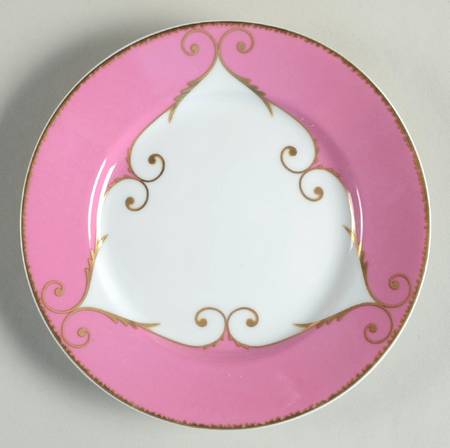Follement (Gold Trim) Bread & Butter Plate