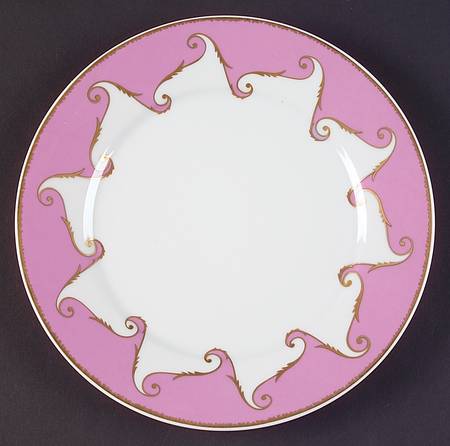 Follement (Gold Trim) Salad Plate