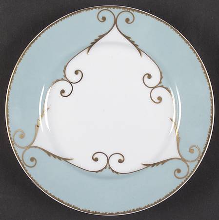 Follement (Gold Trim) Bread & Butter Plate