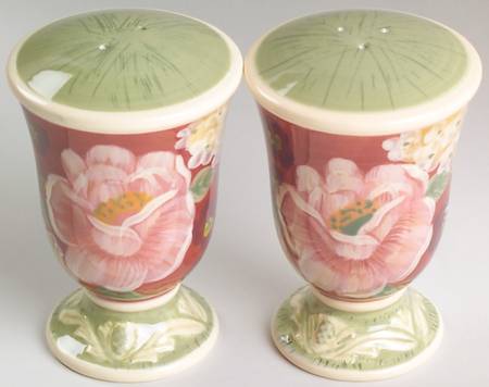Floral Tapestry Salt & Pepper Set