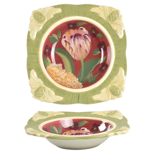 Floral Tapestry 8" Soup/Pasta Bowl