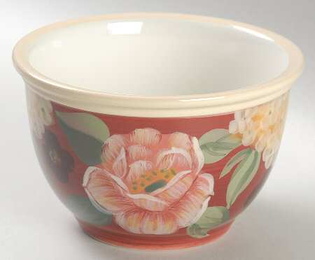 Floral Tapestry Individual Ice Cream Dish
