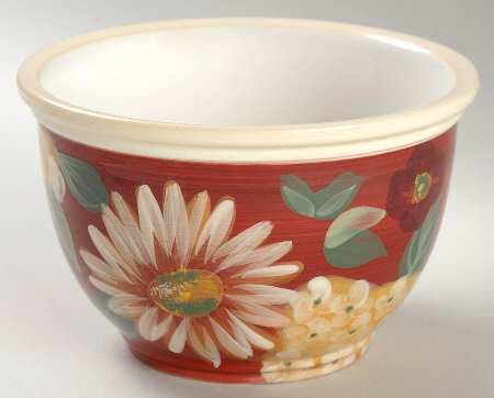 Floral Tapestry Individual Ice Cream Dish