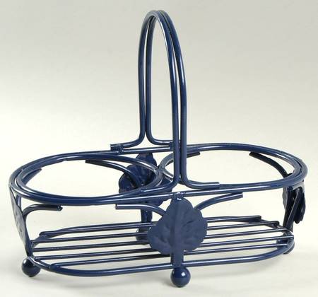 Flora Metal Stand for Salt & Pepper