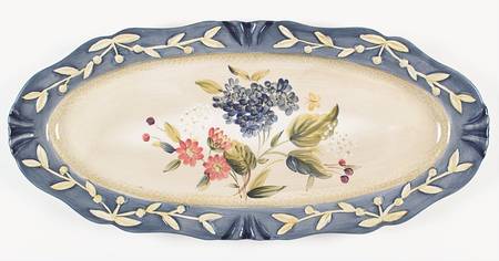 Flora 20" Fish Platter
