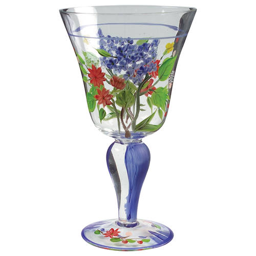 Flora 12 Oz Glassware Goblet