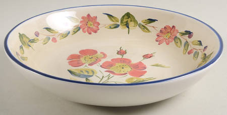 Flora 9" Individual Pasta Bowl