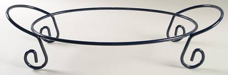 Flora 16" Oval Baker Metal Stand
