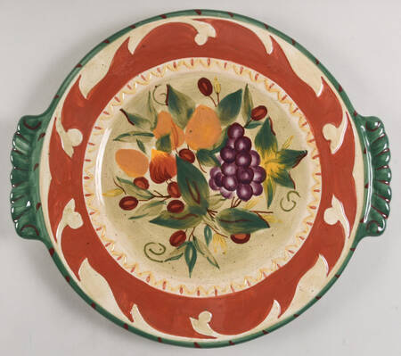Chianti 14" Round Handled Platter