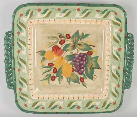 Chianti Square Large Serving Platter