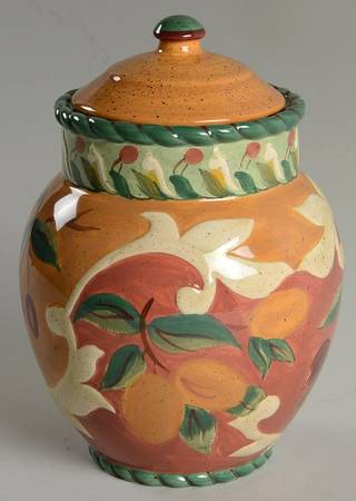 Chianti Small Canister & Lid