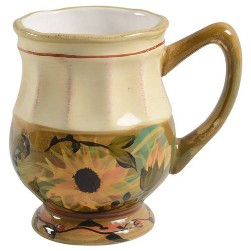 Sunflower (Scalloped Edge) Mug