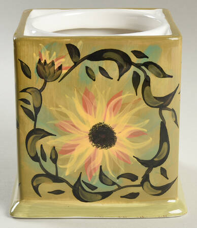 Sunflower (Scalloped Edge) Medium Canister No Lid