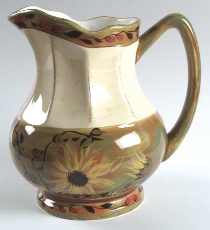 Sunflower (Scalloped Edge) 88 Oz Pitcher