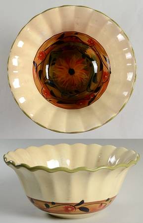 Sunflower (Scalloped Edge) 9" Mixing Bowl
