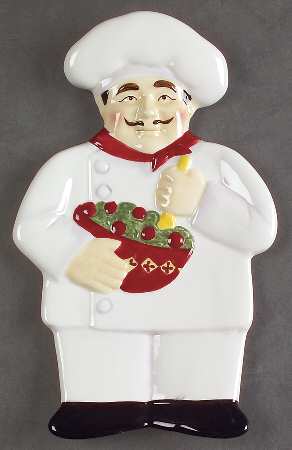Chef Collection Figural Spoon Rest
