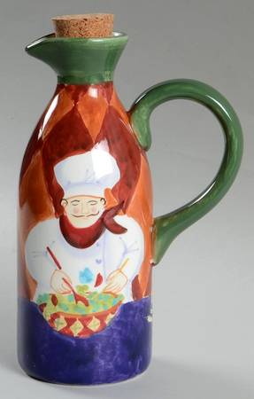 Chef Collection Oil Jar & Cork Stopper