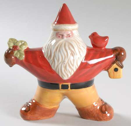 Star Santa Figural Pepper Shaker