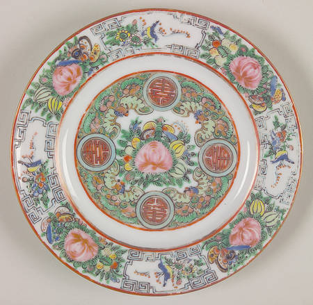 Rose Medallion (No People) Bread & Butter Plate