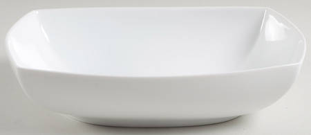Prelude White 9" Oval Vegetable Bowl