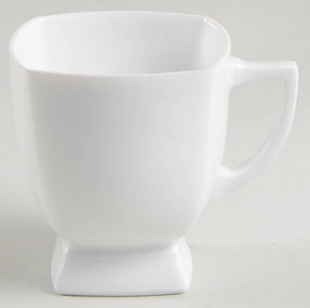 Prelude White Footed Demitasse Cup