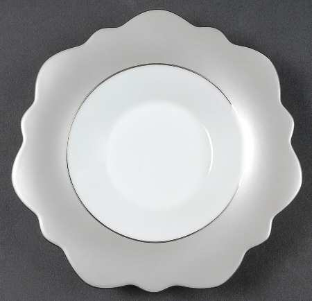 Samoa Gray Silver Saucer