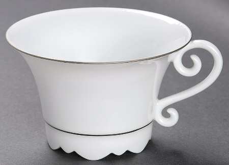 Samoa Gray Silver Flat Cup