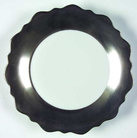 Samoa Platinum (All Platinum Rim) Salad/Dessert Plate