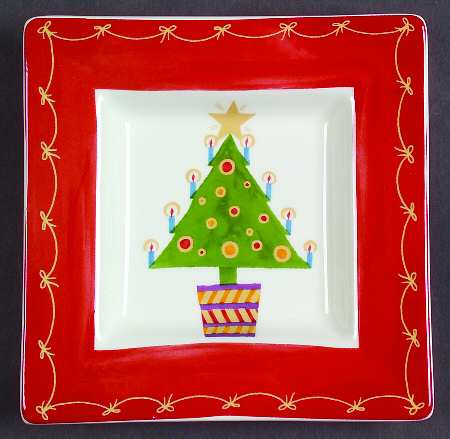 It's Christmas Canape Plate