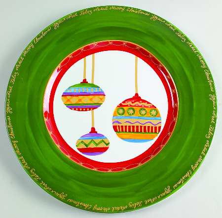 It's Christmas Service Plate (Charger)
