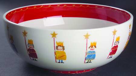 It's Christmas 11" Large Salad Serving Bowl