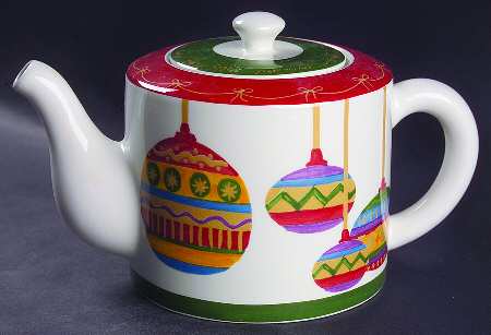 It's Christmas Teapot & Lid