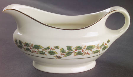 Holly Traditions Gravy Boat