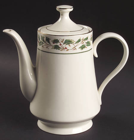 Holly Traditions Coffee Pot & Lid