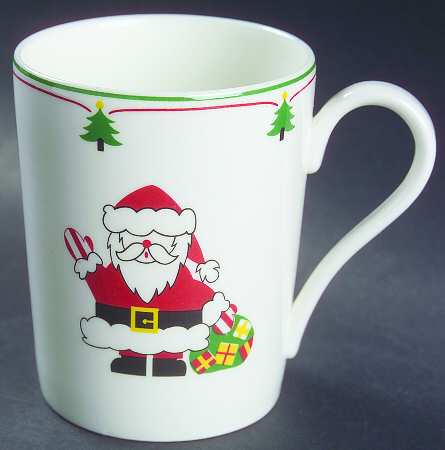 Santa's Greeting Mug