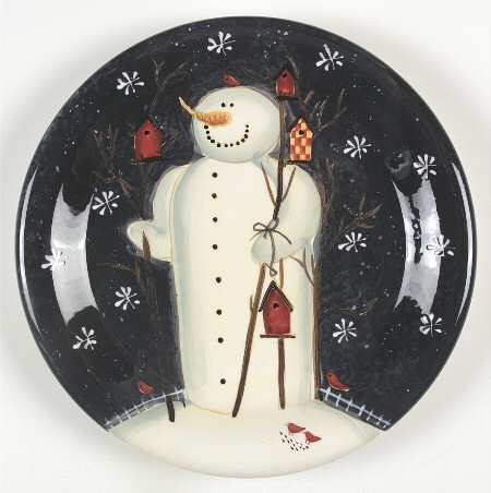 Twilight Snowman (White Stars) by Certified International