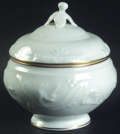 Fil D'Or Sugar Bowl & Lid by Charles Field Haviland