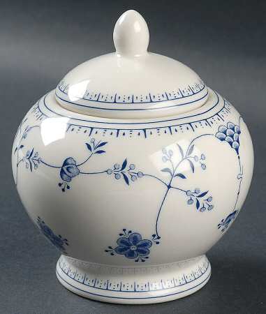 Helsinki Finlandia (Smooth Edge) Sugar Bowl & Lid
