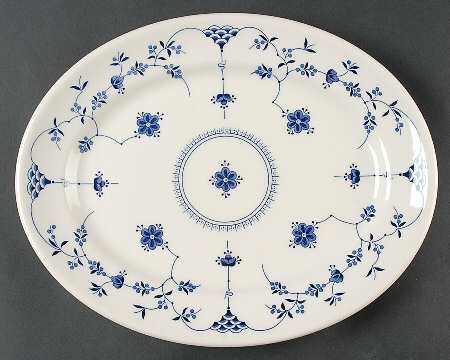 Helsinki Finlandia (Smooth Edge) 12" Oval Serving Platter