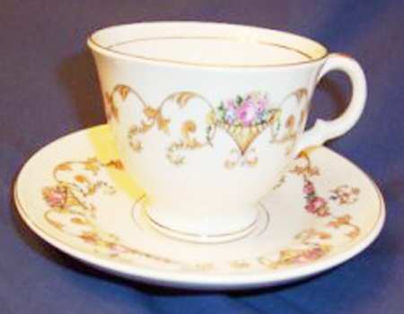 Exquisite Footed Cup & Saucer Set