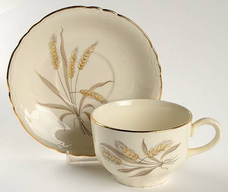 Flat Cup & Saucer Set