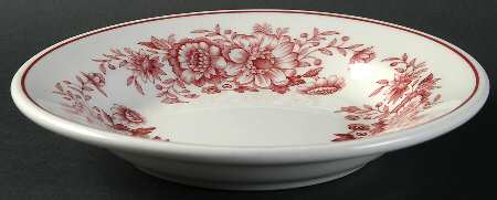 Dayton (Red Ring) Fruit/Dessert (Sauce) Bowl