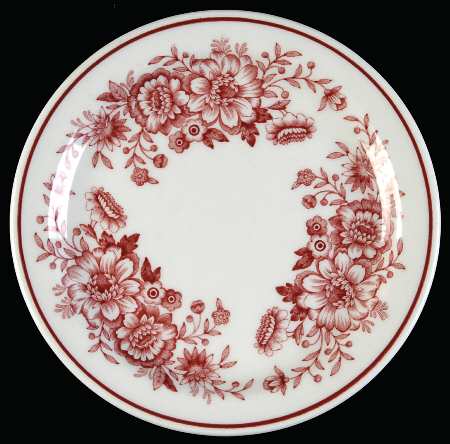 Dayton (Red Ring) Bread & Butter Plate