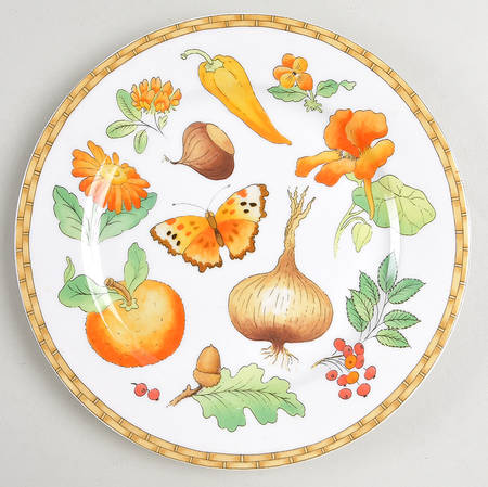 Nature's Harvest Luncheon Plate