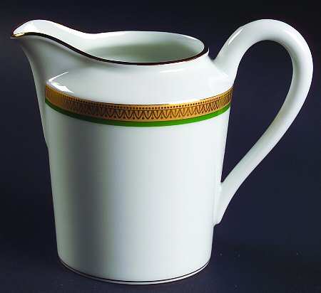 Malmaison Green Creamer by Charles Field Haviland