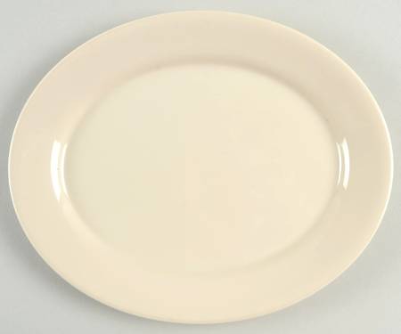 Sandstone (Corelle) 9" Oval Serving Platter by Corning Corelle
