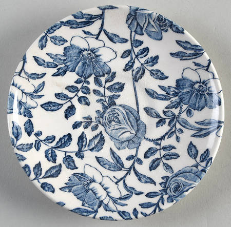 Blue Peony (Smooth) Saucer