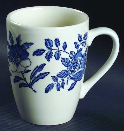 Blue Peony (Smooth) Mug