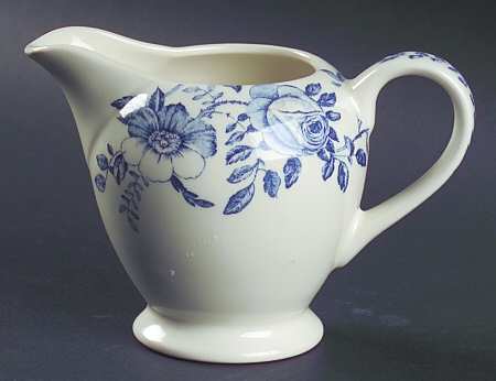Blue Peony (Smooth) Creamer